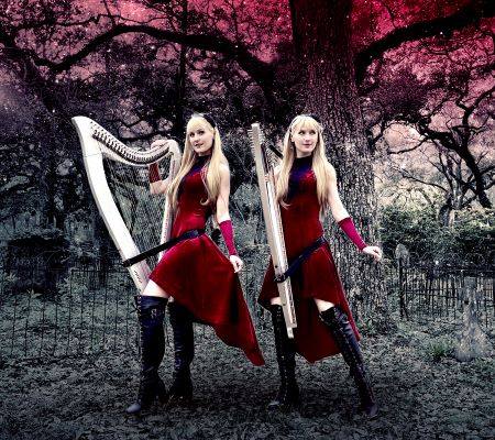 Harp Twins Rockin’ Halloween Concert!